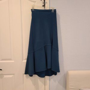 Anthropologie Blue A-Line Skirt
